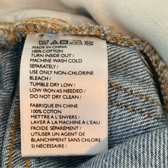 BDG High Rise Denim Shorts - Picture 6 of 6